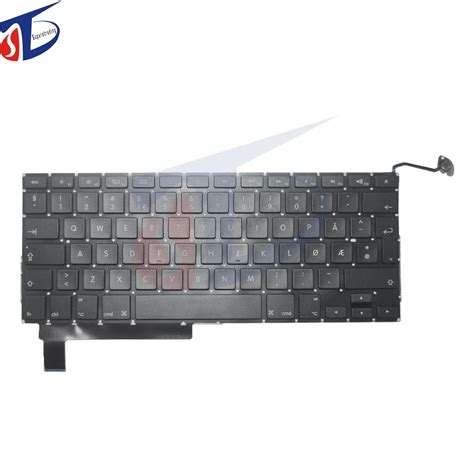 10pcs/lot perfect testing norway keyboard Norwegian keyboard for macbook pro 15.4'' A1286 ...