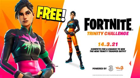 Fortnite TRINITY Challenge EU ONLY?? - How To Get The Trinity Trooper Skin For FREE! - YouTube