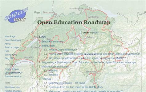 Switzerland’s Open Education Roadmap – OEGlobal