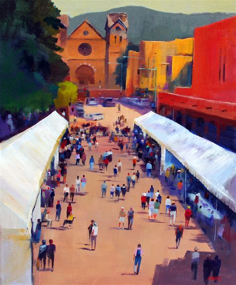 Santa Fe Market - Bernard Marks Fine Art