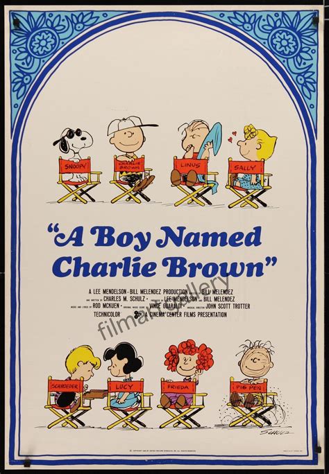 A Boy Named Charlie Brown Movie Poster 1969 1 Sheet (27x41)