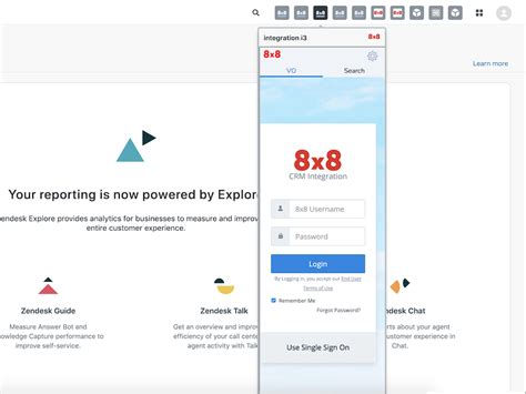8x8 Integration App Integration with Zendesk Support