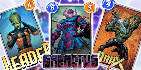 Marvel Snap Patch Nerfs Leader, Galactus and Buffs Some Guardians of the Galaxy