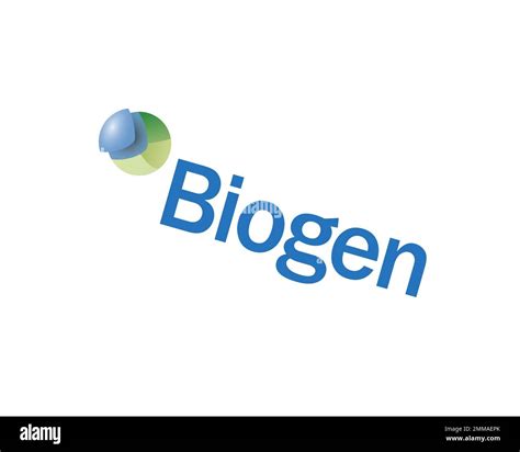 Biogen, rotated, white background, logo, brand name Stock Photo - Alamy