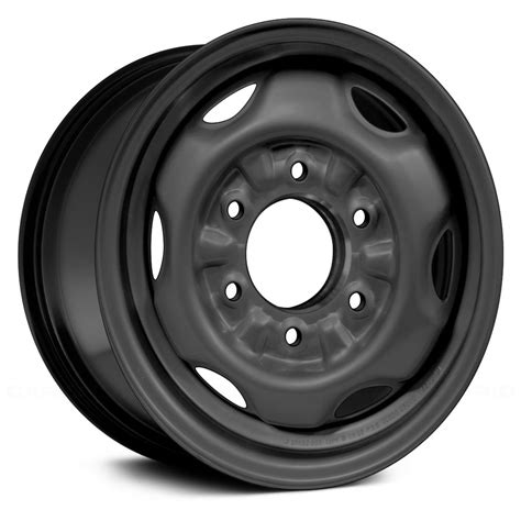 Black steel wheels for nissan frontier