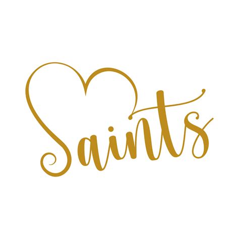 Saints Fleur svg cricut – svgcosmos