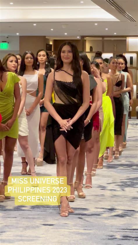 Miss Universe Philippines 2024 Screening #MissUniversePhilippines2023 # ...