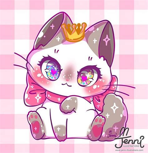 Kawaii Cat Drawing, Cute Cat Drawing, Cute Animal Drawings Kawaii, Cute Drawings, Kawaii Doodles ...