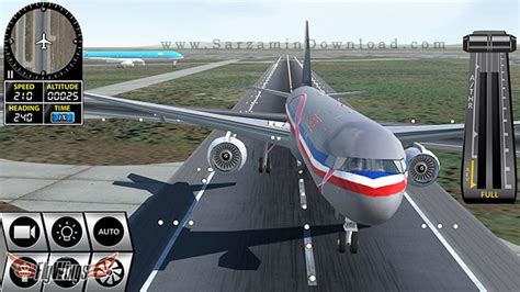 بازی شبیه ساز پرواز (برای اندروید) - Flight Simulator 2016 v.1.2 Android