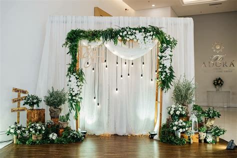 Image result for elegant wedding backdrop design | Wedding backdrop design, Wedding ceremony ...