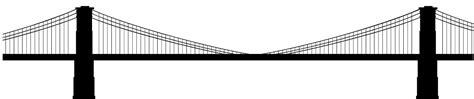 Brooklyn Bridge Silhouette | Free vector silhouettes