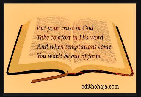 TRUST IN GOD (POEM) – Edith Ohaja