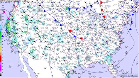 WEATHER SURFACE MAP