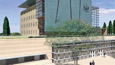 New US Embassy building in Jerusalem unveiled