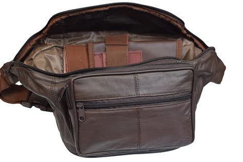 Genuine Leather Concealed Carry Weapon Waist Pouch Fanny Pack Gun Conc – Marshalwallet