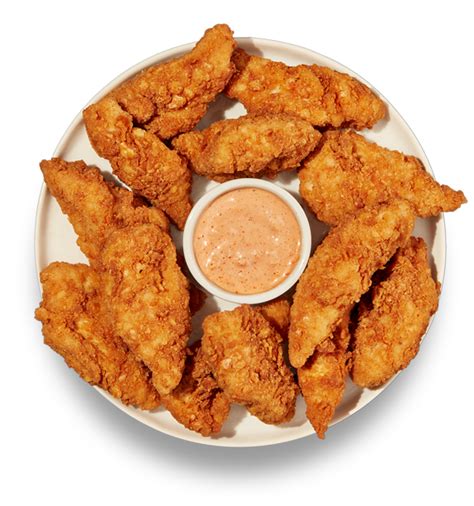 Crispy Breaded Chicken Tenders with Comeback Sauce - Sanderson Farms