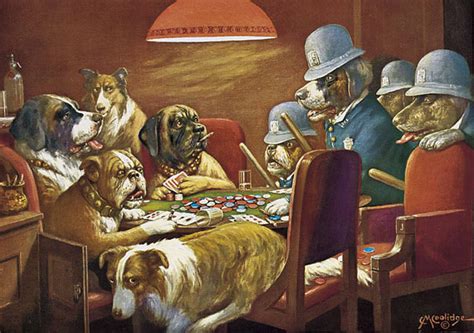 What Is the Story Behind the Famous Dogs Playing Poker Painting ...