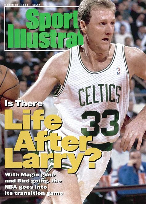 Boston Celtics Larry Bird... Sports Illustrated Cover by Sports Illustrated