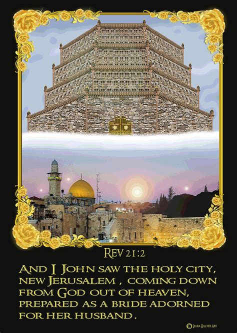 New Jerusalem Digital Art by Laura Hillyer - Fine Art America