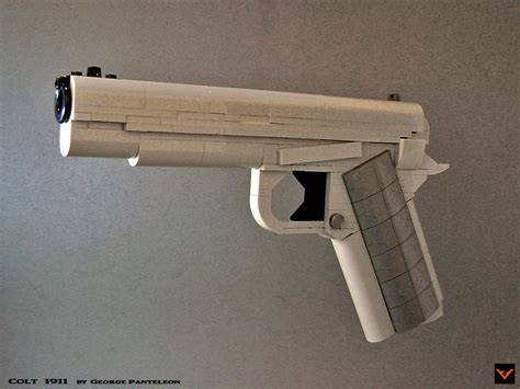 LEGO Gun of the Week - Colt 1911 by ZetoVince - BrickWarriors