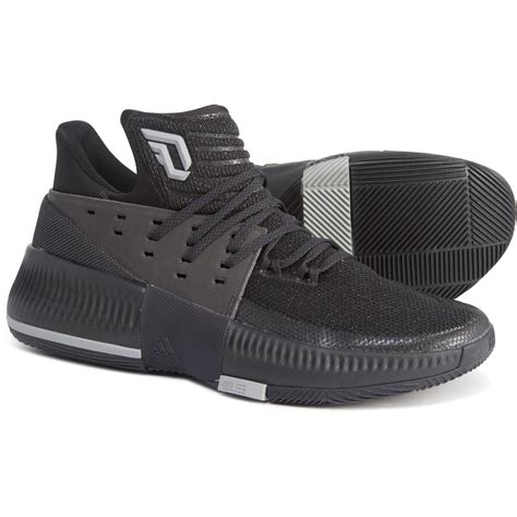 adidas Damian Lillard 3 Basketball Shoes in Black for Men - Lyst