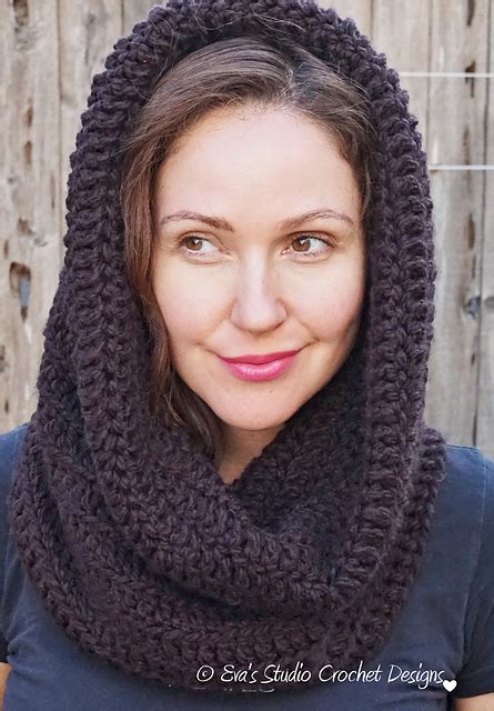 Ravelry: Crochet Infinity Scarf, Cowl/Hood pattern by Eva Unger