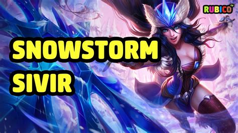 SNOWSTORM SIVIR SKIN SPOTLIGHT - LEAGUE OF LEGENDS - YouTube