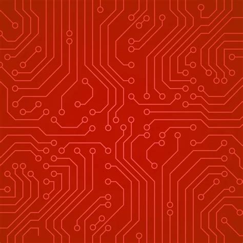 Circuit board red — Stock Vector © Nicemonkey #3430246