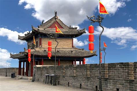 The fortifications of Xi'an - China's Western Provinces - China