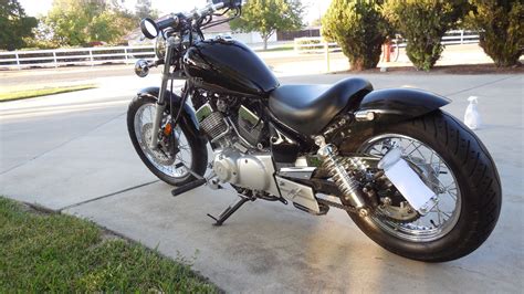 2012 CUSTOM YAMAHA V-STAR BOBBER 250 MOTORCYCLE BLACK