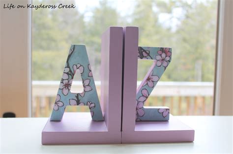 How to Make Easy DIY Bookends - Life on Kaydeross Creek