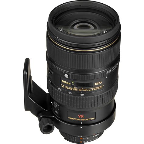 Nikon AF VR Zoom-NIKKOR 80-400mm f/4.5-5.6D ED Lens B&H Photo