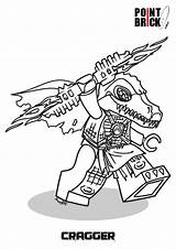 Lego Chima Cragger Coloring Pages sketch template
