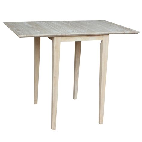 Rectangular drop leaf table for small spaces - analysisLasi