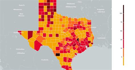 Texas COVID-19 Map: Tracking the Trends