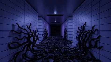 Stranger Things Hawkins lab hallway 3D model | CGTrader