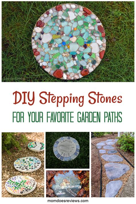 DIY Stepping Stones For Your Favorite Garden Paths - Mom Does Reviews