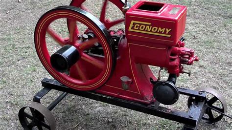 Hit & miss 1 1/2hp Economy Gas Engine - YouTube