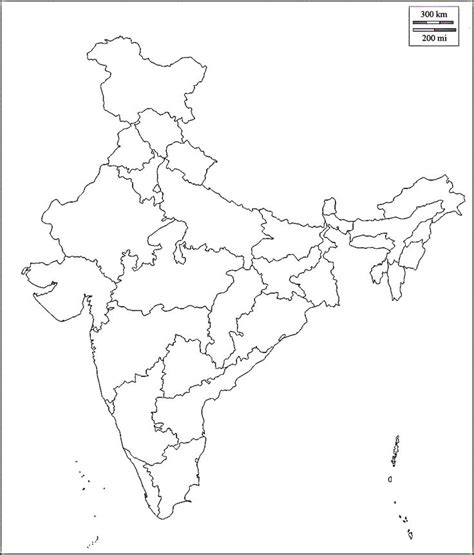 Download Bharat Ka Naksha - India Map States Blank On Itl.cat