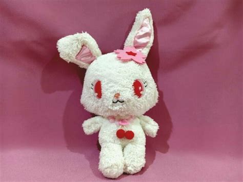 Jewelpet Ruby Plush Doll Stuffed Animal Toy Fuzzy Beanbag Sanrio Sega ...