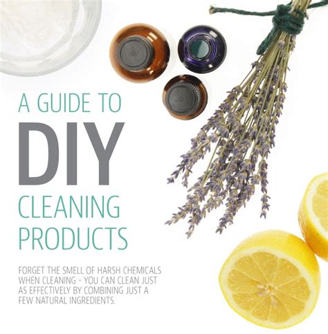 A Guide To DIY Cleaning Products