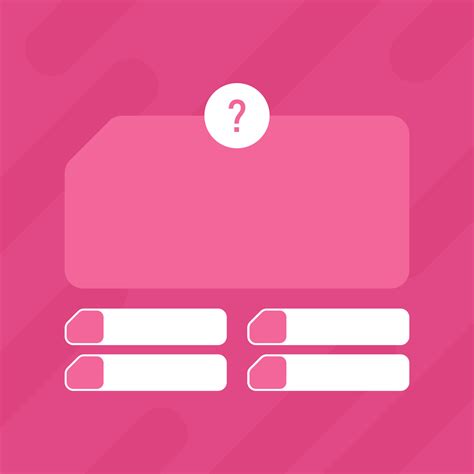 Quiz and game show template. Question and answers design. 14032504 ...