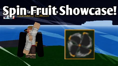 Spin Fruit Showcase! (Really Fun!) | Blox Fruits - YouTube