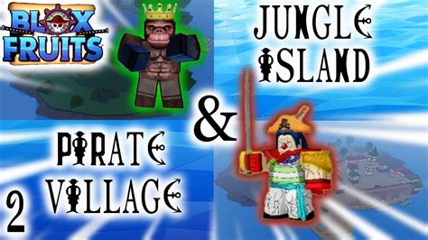 Blox Fruits Noob To Pro - Episode 2: Jungle Island + Pirate Village - YouTube