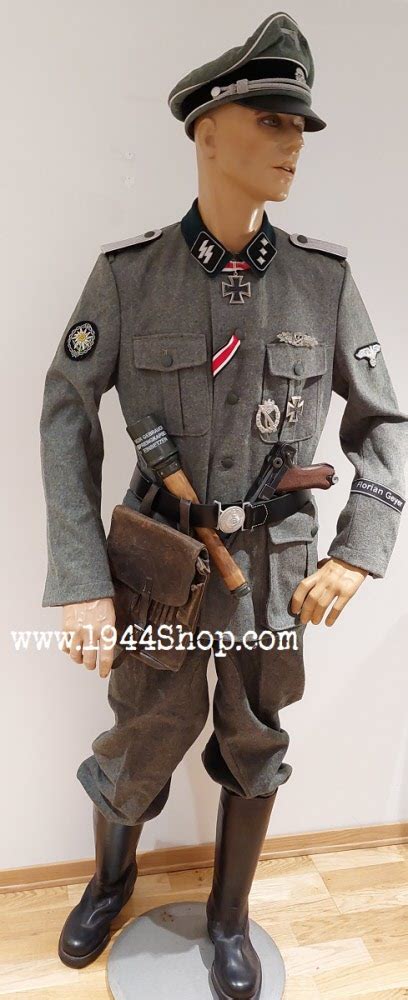 8th SS Cavalry Division Florian Geyer M-36 Uniform for SS-Untersturmführer