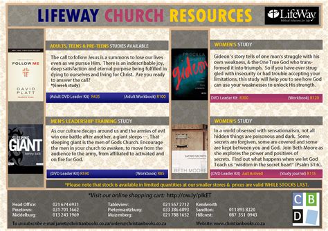 Lifeway Church Resources – Christian Book Discounters