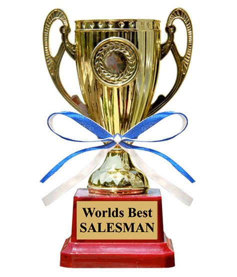 Neil Attractive World's Best Salesman Trophy: Buy Neil Attractive World ...