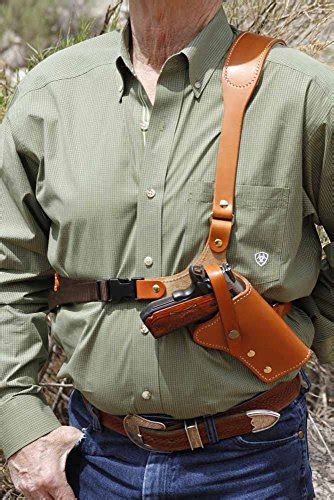 Western Images Leatherworks, Inc Sportsman's Leather Chest Holster for Ruger Super Redhawk and ...