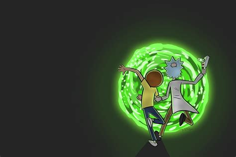 Rick And Morty Portal Wallpapers - Wallpaper Cave