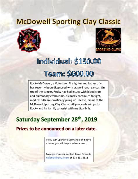 Fundraiser Event - Etowah Valley Sporting Clays